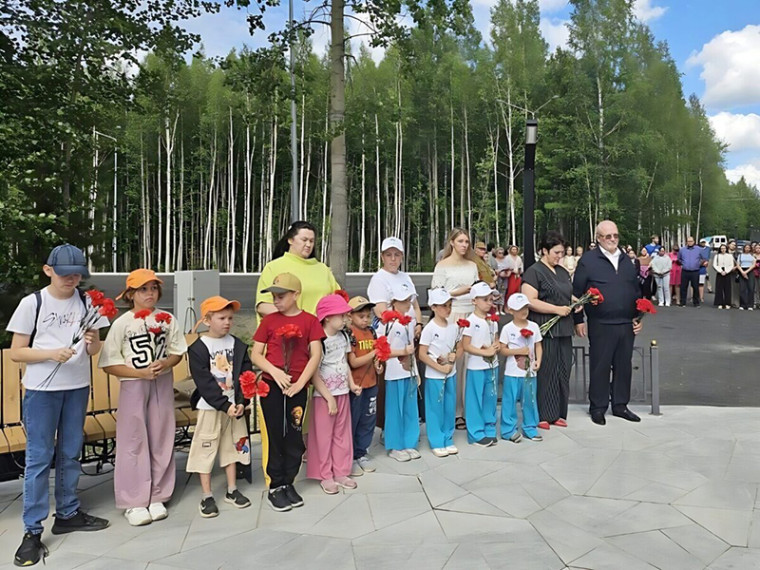 Почтили память невинных жертв.