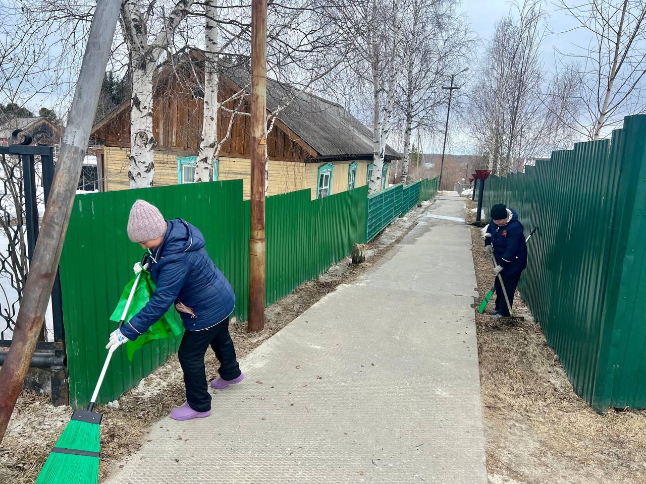 Приняли участие во Всероссийском субботнике.